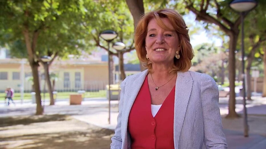 Renate tijdens B&B Vol Liefde.