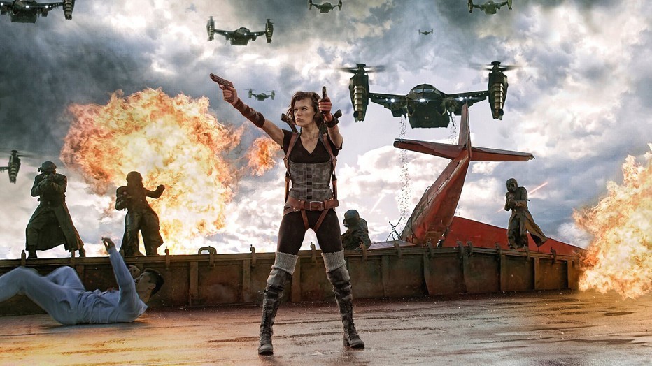 Milla Jovovich in Resident Evil: Retribution