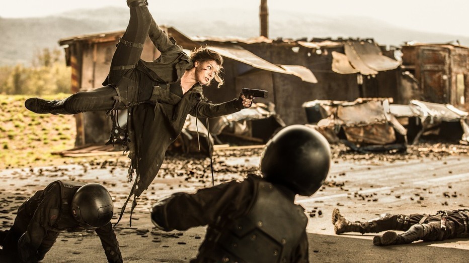 Milla Jovovich in Resident Evil: The Final Chapter Milla Jovovich in Resident Evil: The Final Chapter