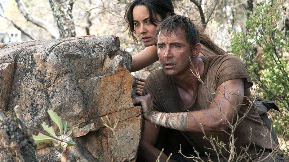 Bérénice Marlohe en Lee Pace in Revolt Bérénice Marlohe en Lee Pace in Revolt