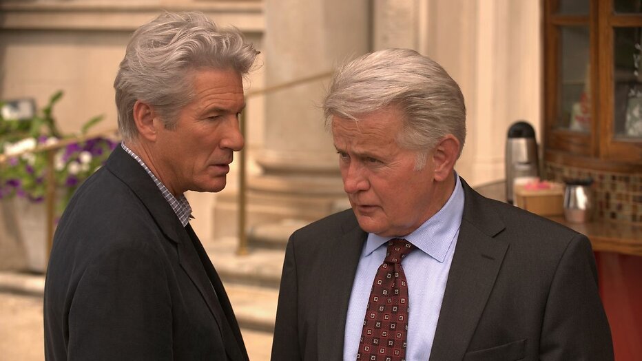 Richard Gere en Martin Sheen in The Double Richard Gere en Martin Sheen in The Double