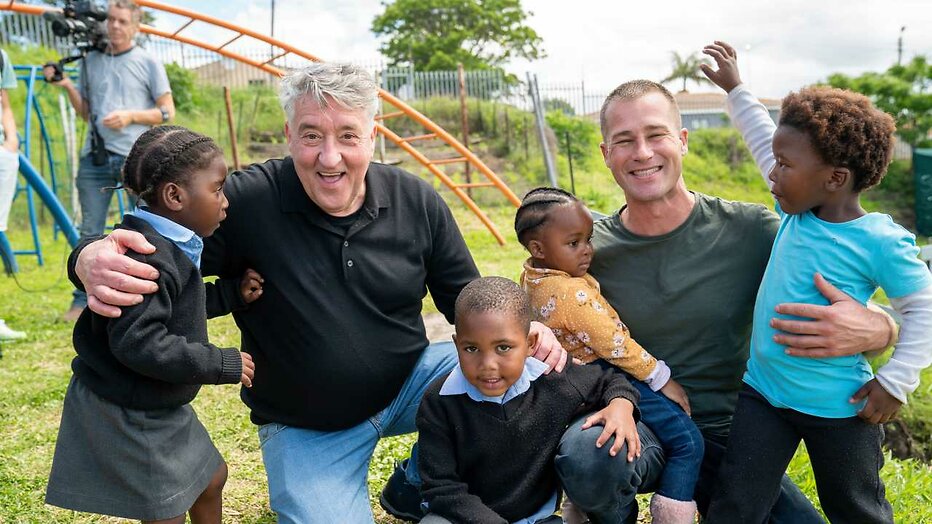 Ivo Putman en Robèrt van Beckhoven in De Grote Tuinverbouwing