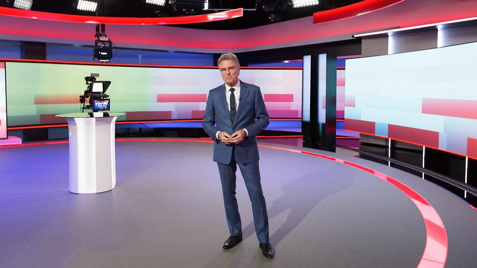 Rob Trip tijdens Nederland Kiest Rob Trip tijdens Nederland Kiest