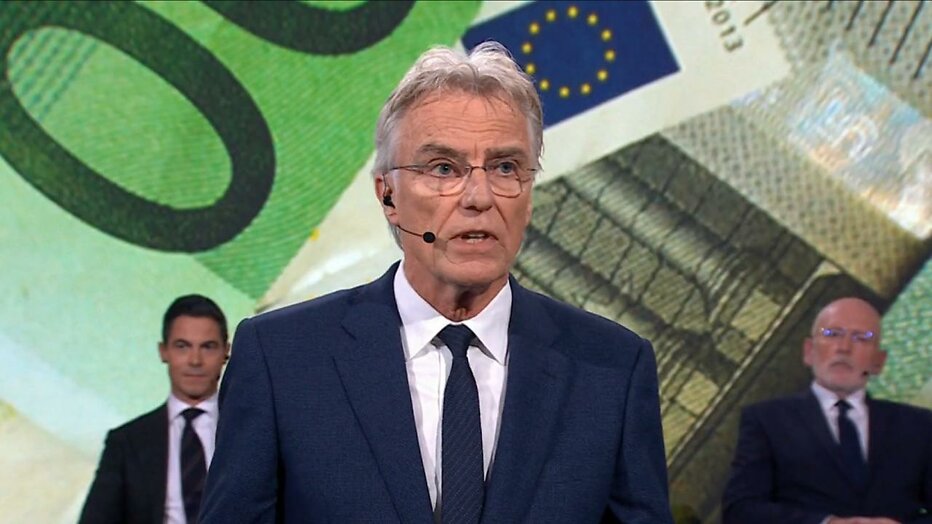 Rob Trip tijdens slotdebat NOS