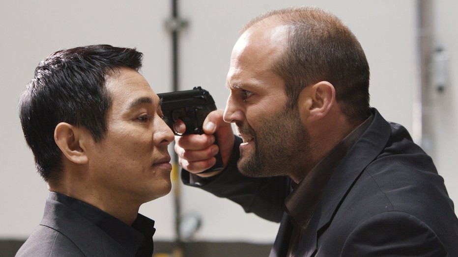 Jet Li en Jason Statham in Rogue Assassin