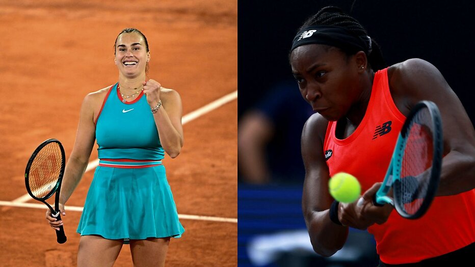 Aryna Sabalenka en Cori Gauff 