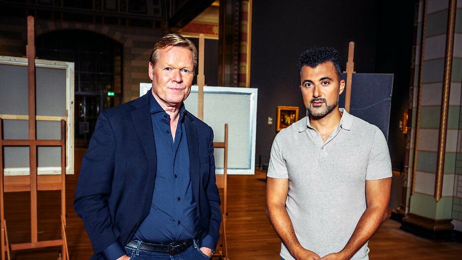 Ronald Koeman en Özcan Akyol in Sterren op het Doek Ronald Koeman en Özcan Akyol in Sterren op het Doek