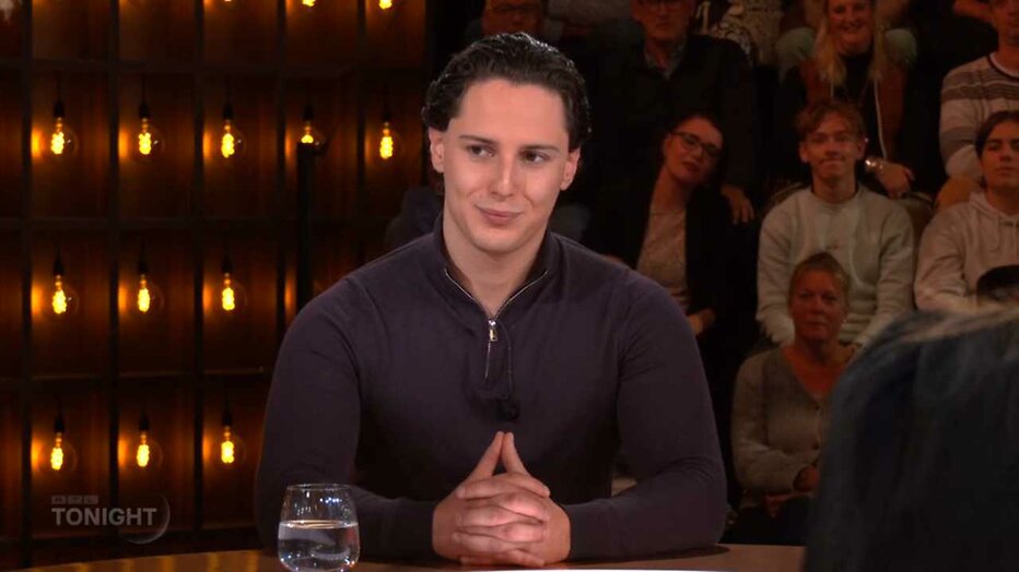  Davey Verbeek bij RTL Tonight