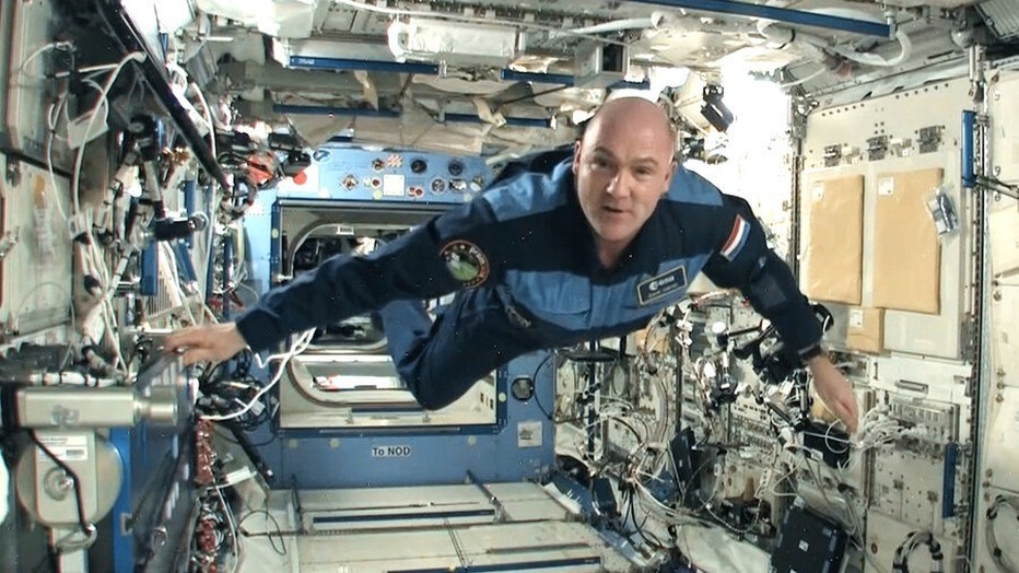 André Kuipers in Ruimteschip Aarde