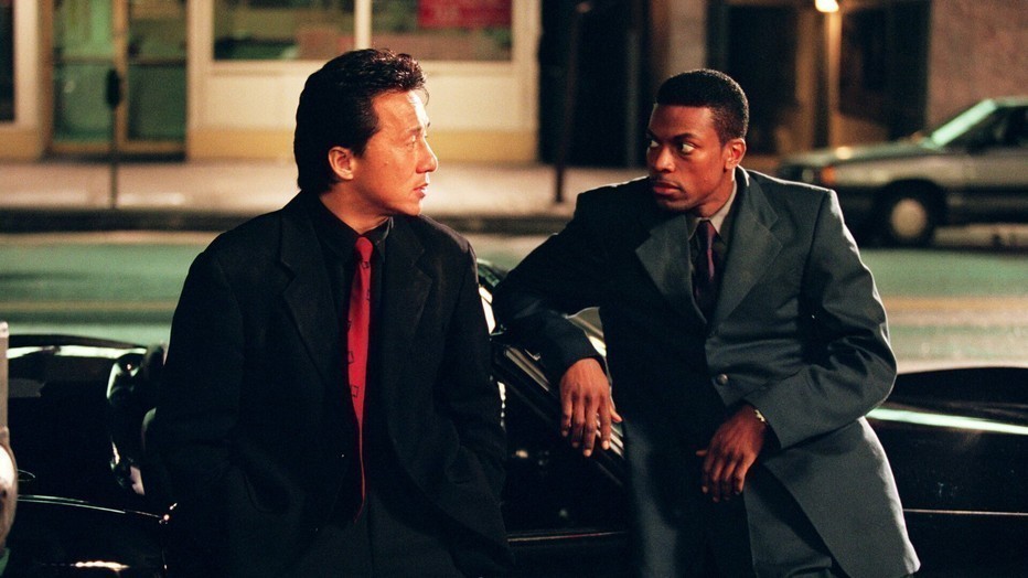 Chris Tucker en Jackie Chan in Rush Hour