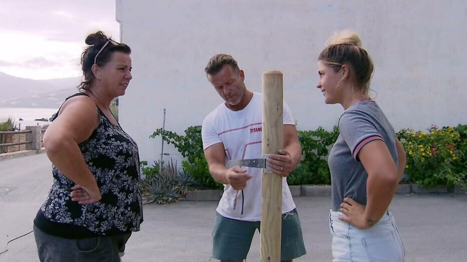 Familie Rutten in tv-programma.