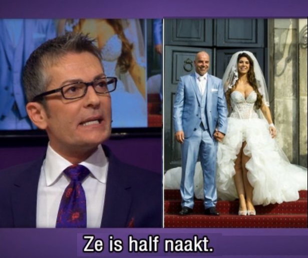 Bruidsmodekenner Randy Fenoli hekelt jurk Melisa Schaufeli