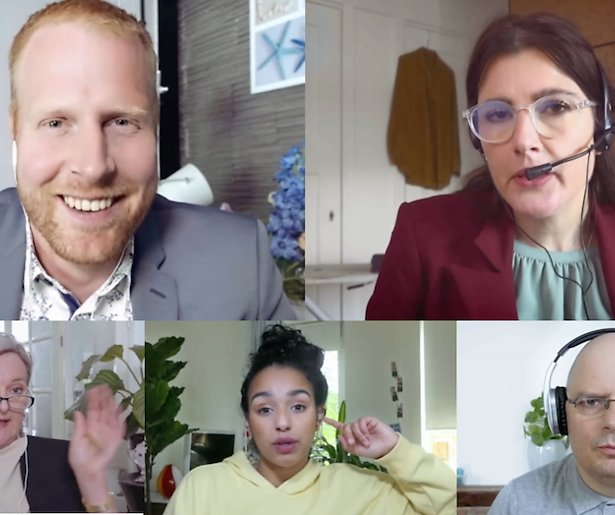 Tina de Bruin in corona-satire Rare Tijden