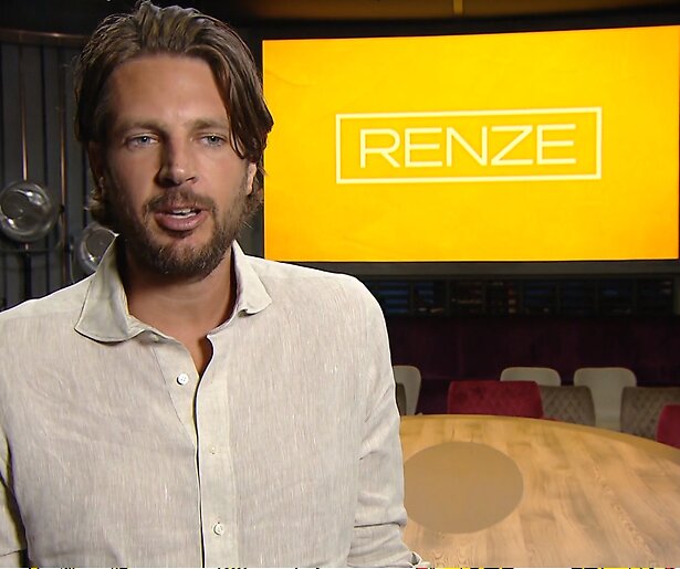 Alle gasten van de allereerste aflevering van Renze op een rijtje
