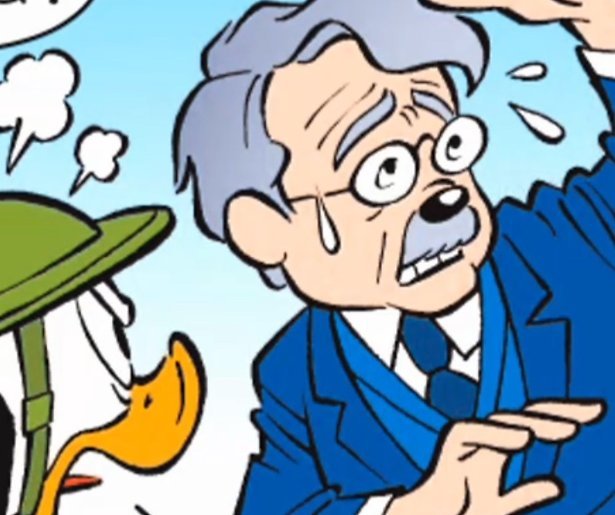 Meester Frank Visser beleeft Donald Duck debuut