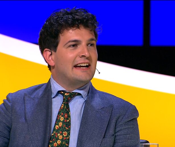 Rob Goossens praat mond voorbij over finaleweek De Slimste Mens