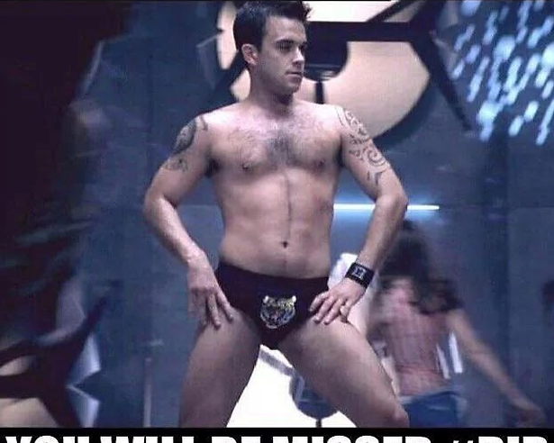 Robbie Williams leeft nog!