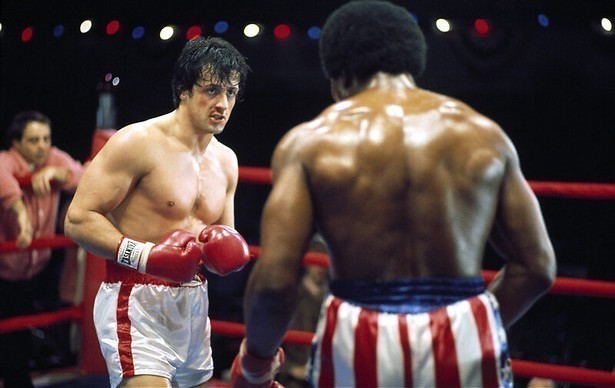 Boksen met Sylvester Stallone