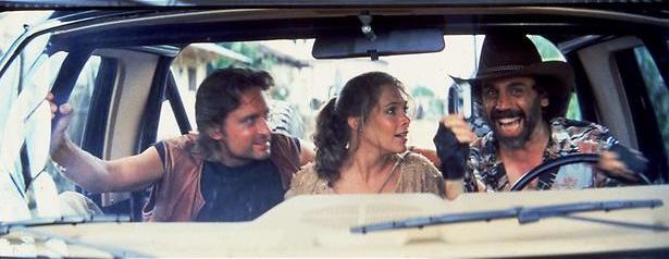 Schatzoeken met Michael Douglas in Romancing the Stone