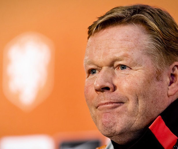 Herstelde bondscoach Ronald Koeman vanavond te gast bij Beau