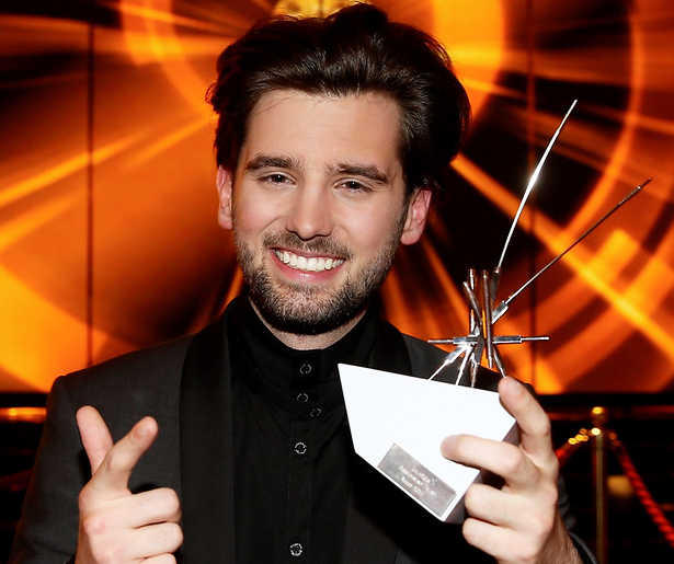 Ruud Feltkamp wint Televizier Aanstormend Talent Award 2014