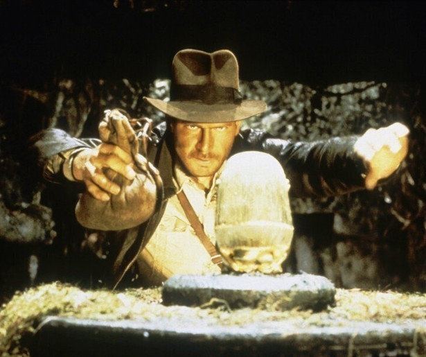 Indiana Jones strijdt tegen de nazi's in Raiders of the Lost Ark