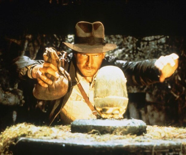Harrison Ford gaat op avontuur in eerste Indiana Jones-film Raiders of the Lost Ark