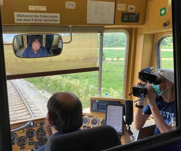 De Rail Away-trein maakt een zomerse rit naar Gammertingen