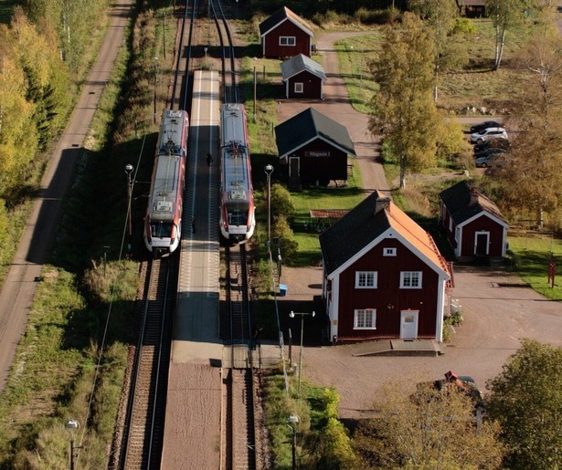 Zonovergoten kastelen en prachtige zonnebloemvelden in Rail Away