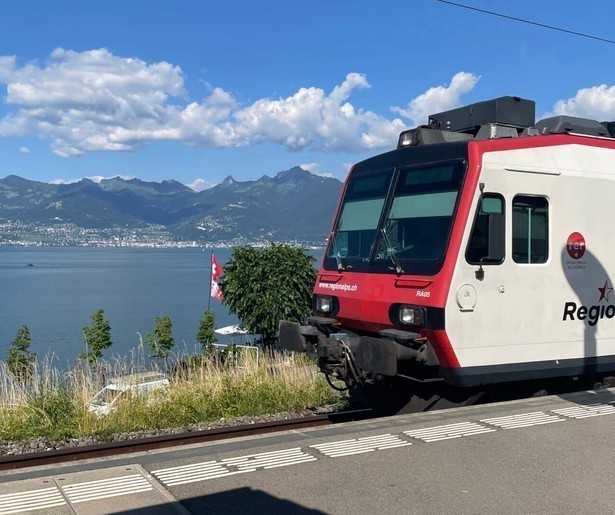Rail Away vervolgt zijn reis door het prachtige Zwitserland