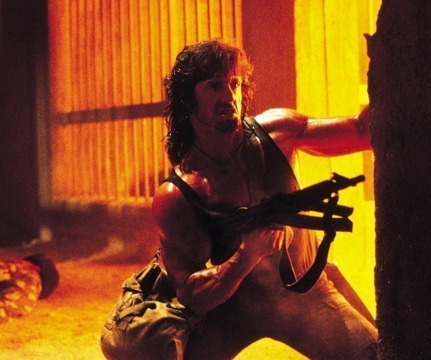 Sylvester Stallone tegen de Russen in Rambo III