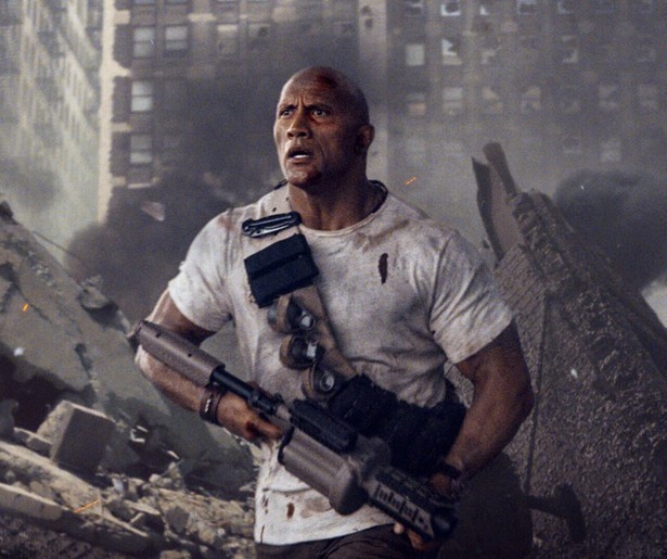 Dwayne Johnson neemt het op tegen een reuzengorilla in Rampage: Big Meets Bigger
