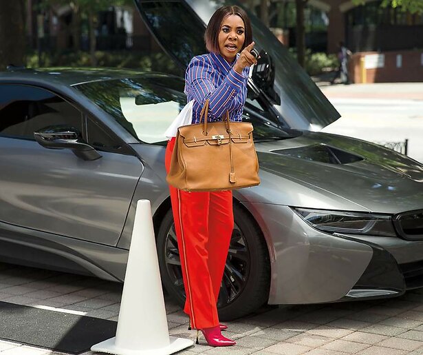 Regina Hall krijgt een koekje van eigen deeg in Little