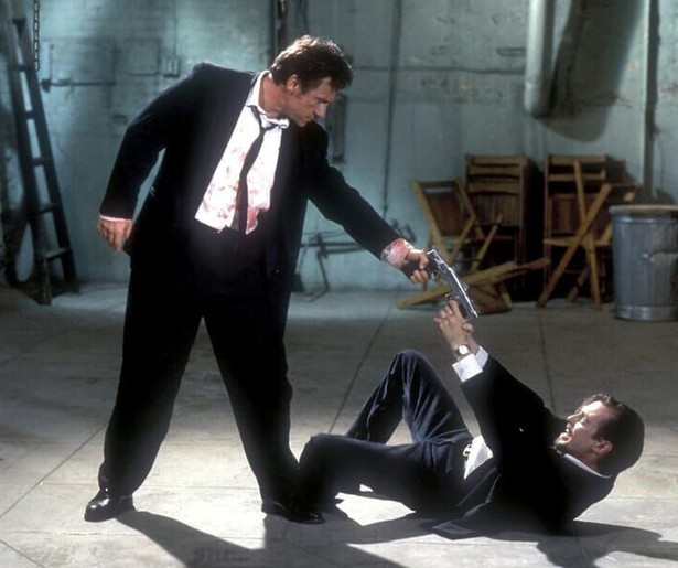 De zoektocht naar de verrader is geopend in Quentin Tarantino's debuut Reservoir Dogs