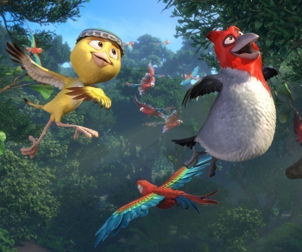 Jesse Eisenberg is een vreemde vogel in animatiefilm Rio