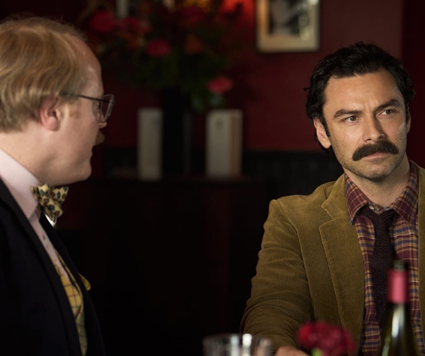 David Tennant, Alex Hassell en Aidan Turner dagen elkaar uit in Rivals