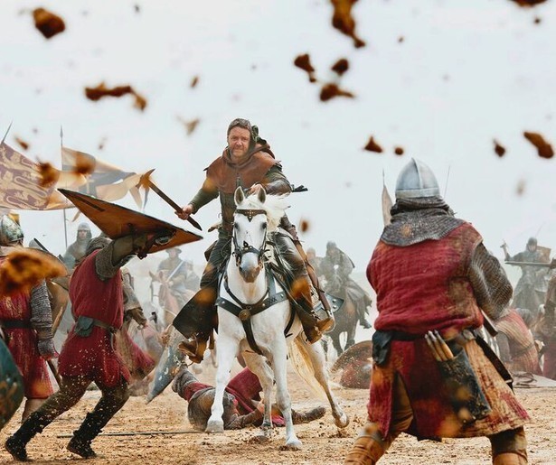 Russell Crowe laat zich niet zomaar uit het veld slaan in Ridley Scotts Robin Hood