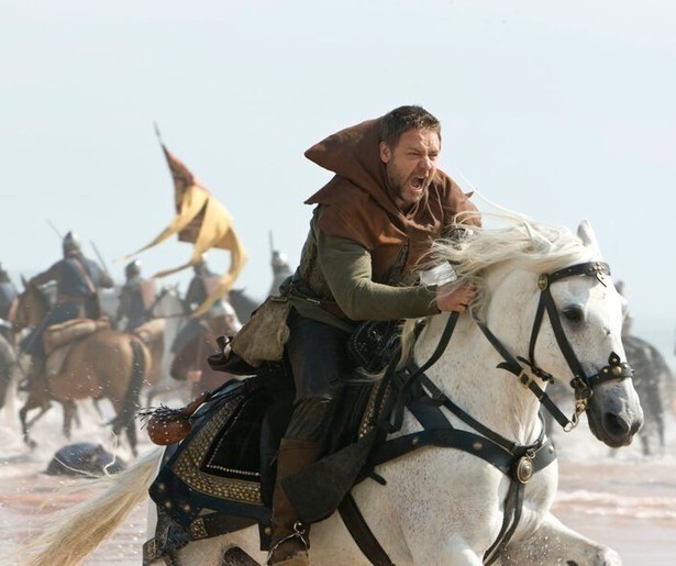 Russell Crowe kruipt in de huid van Robin Hood