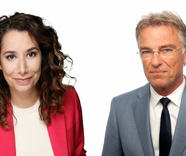 NOS-presentatoren Rob Trip en Saïda Maggé volgen Prinsjesdag 2024 op de voet