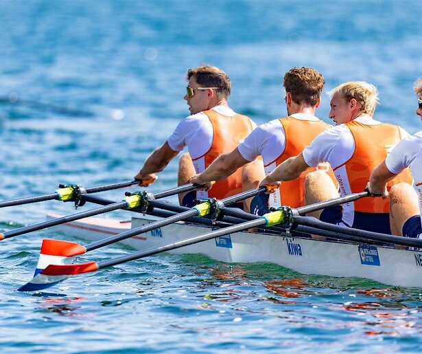 Medaillekansen voor Nederland tijdens eerste finaledag bij het roeien tijdens Olympische Spelen