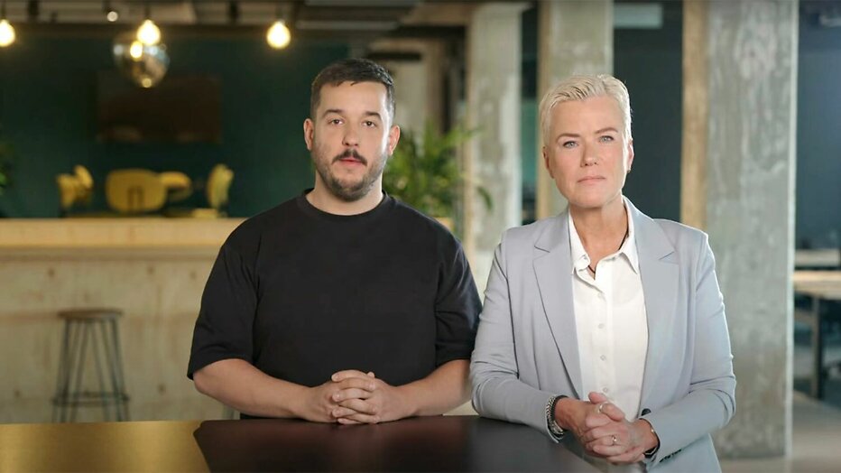 Ellie Lust en Daniël Verlaan