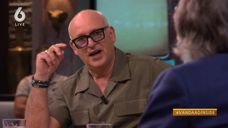 René van der Gijp en Johan Derksen René van der Gijp en Johan Derksen