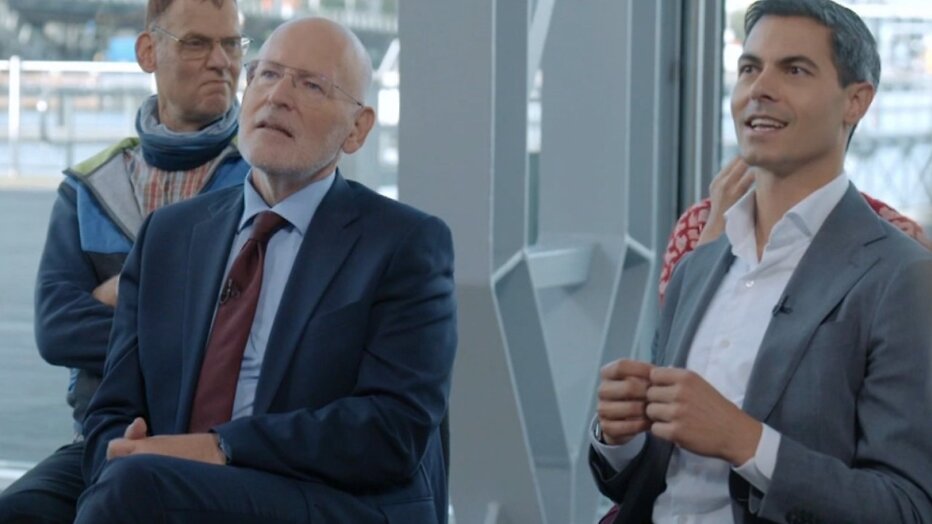 Mirjam Bikker, Frans Timmermans, Rob Jetten