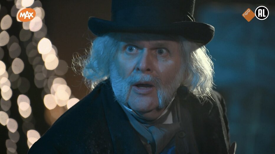 Patrick Stoof als Ebenezer Scrooge