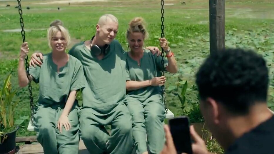 Bidget, Stijn, Maaike en Gabriel in Wie is de Mol?