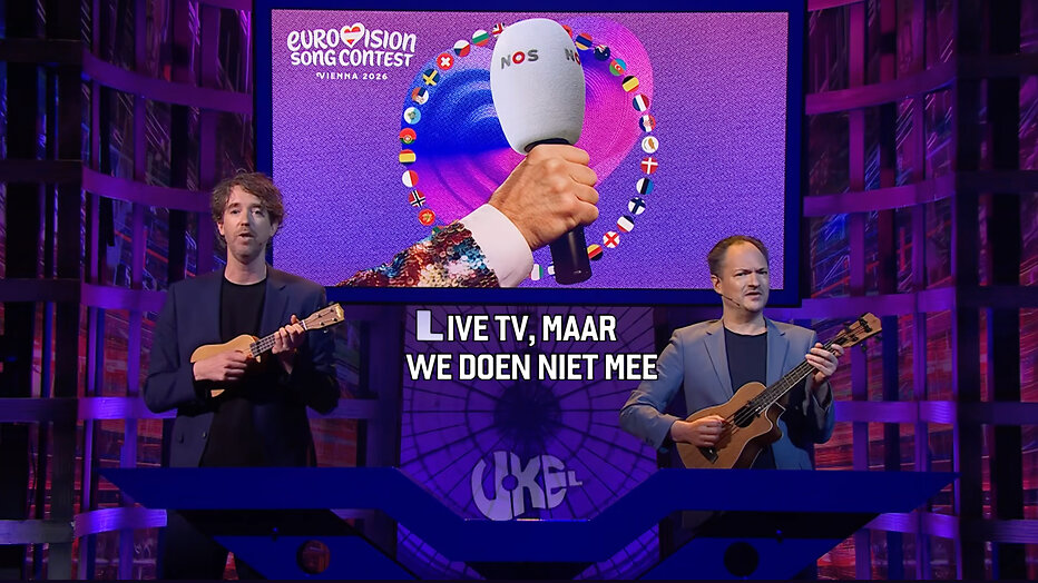 Niels van der Laan en Jeroen Woe in Even Tot Hier