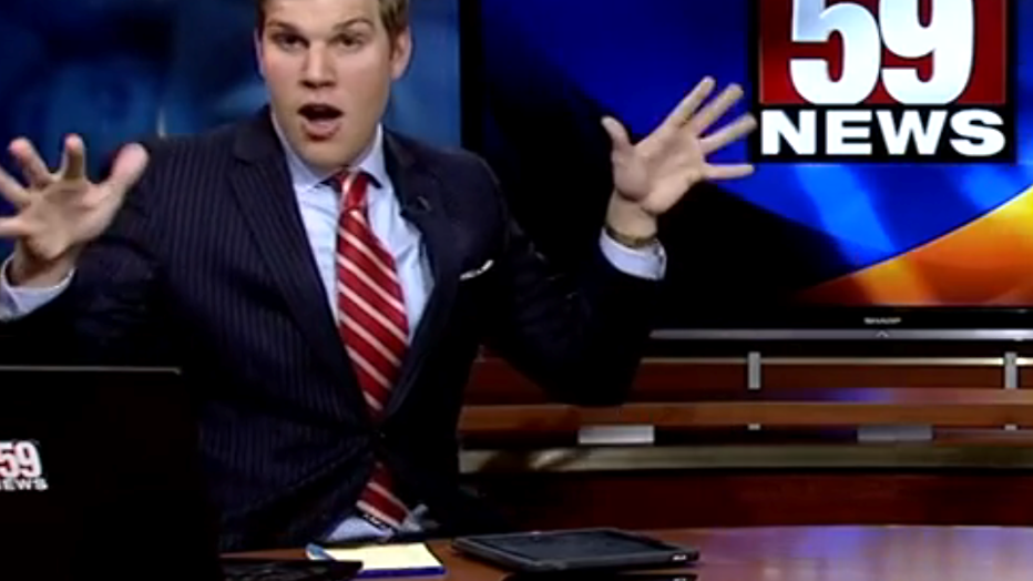 Youtube-hit: Amerikaanse nieuwslezer gebruikt Taylor Swift als warming-up