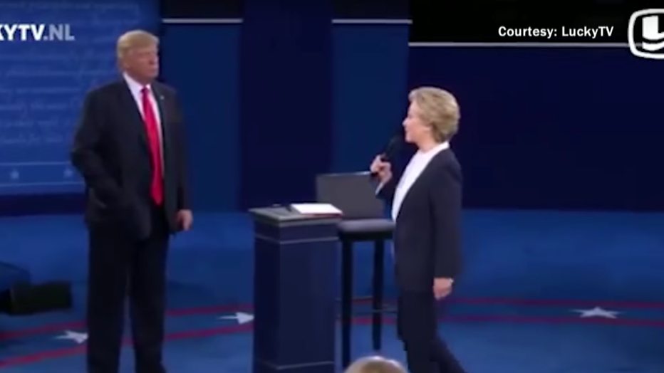 Lucky TV met zingende Trump en Clinton is een hit in Amerika