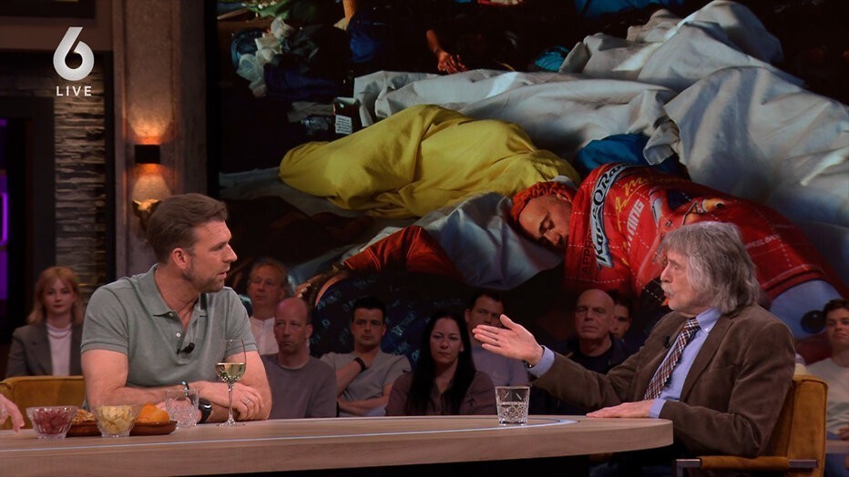 Rutger Castricum en Johan Derksen in Vandaag Inside