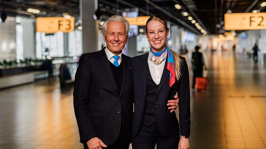 Ronald en Isabel uit Schiphol Airport